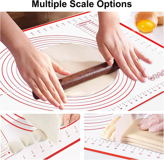 UNTIOR 1PCS Silicone Baking Mat Kneading Pad