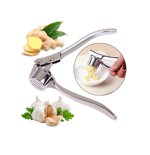 Garlic Press Crusher Mincer Kitchen Stainless Steel Garlic Smasher Squeezer Manual Press Grinding Tool Kitchen Accessories